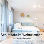 Benville Bv12 - 54 Qm Mit Balkon - Parkplatz Inklusive - Wlan - Spuelmaschine - Bushaltestelle 50 M