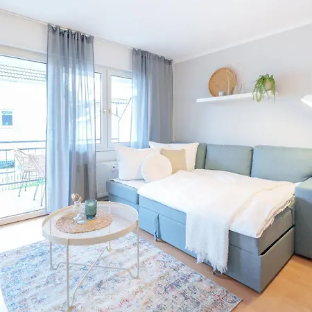 Appartement Benville Bv12 - 54 Qm Mit Balkon - Parkplatz Inklusive - Wlan - Spuelmaschine - Bushaltestelle 50 M