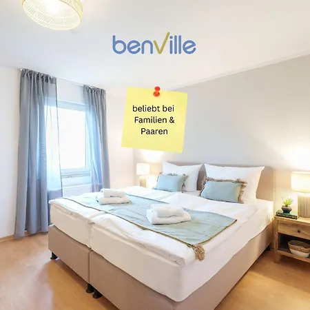 Benville - 54 Qm Mit Balkon - Parkplatz Inklusive - Wlan - Spuelmaschine - Bushaltestelle 50 M Apartamento *