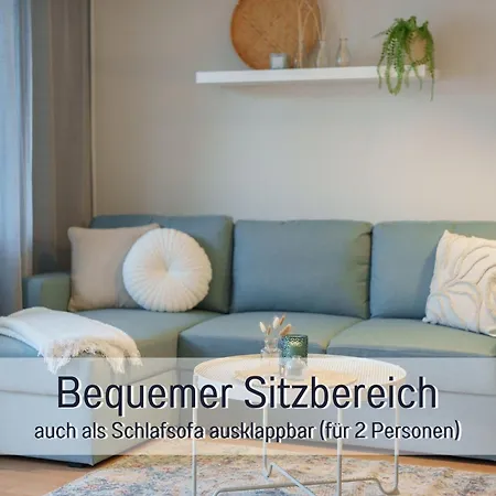 Benville - 54 Qm Mit Balkon - Parkplatz Inklusive - Wlan - Spuelmaschine - Bushaltestelle 50 M Apartment