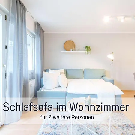 Benville - 54 Qm Mit Balkon - Parkplatz Inklusive - Wlan - Spuelmaschine - Bushaltestelle 50 M
