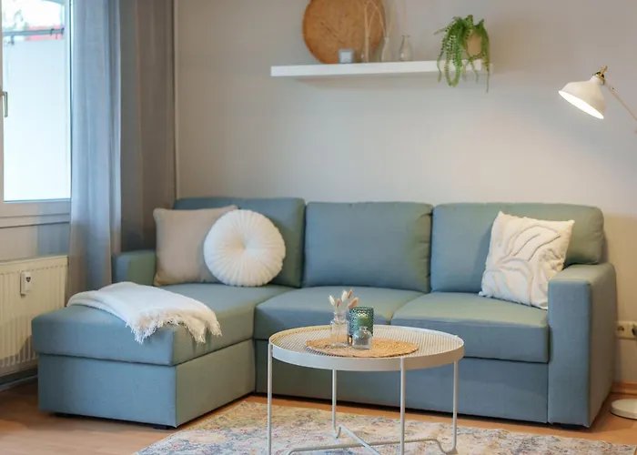 Daire Benville Bv12 - 54 Qm Mit Balkon - Parkplatz Inklusive - Wlan - Spuelmaschine - Bushaltestelle 50 M