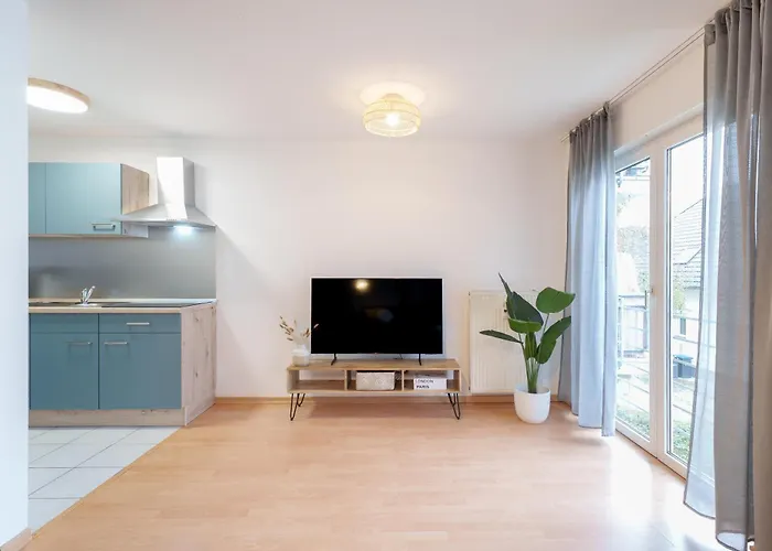 Benville Bv12 - 54 Qm Mit Balkon - Parkplatz Inklusive - Wlan - Spuelmaschine - Bushaltestelle 50 M