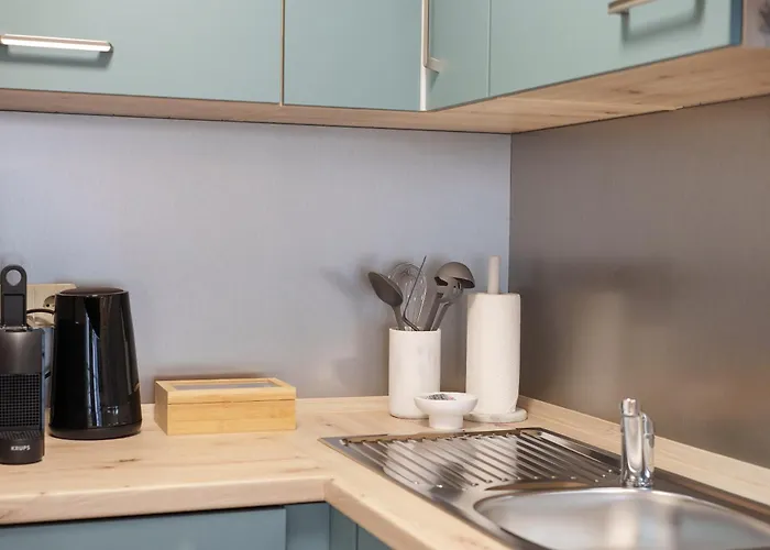 Daire Benville Bv12 - 54 Qm Mit Balkon - Parkplatz Inklusive - Wlan - Spuelmaschine - Bushaltestelle 50 M