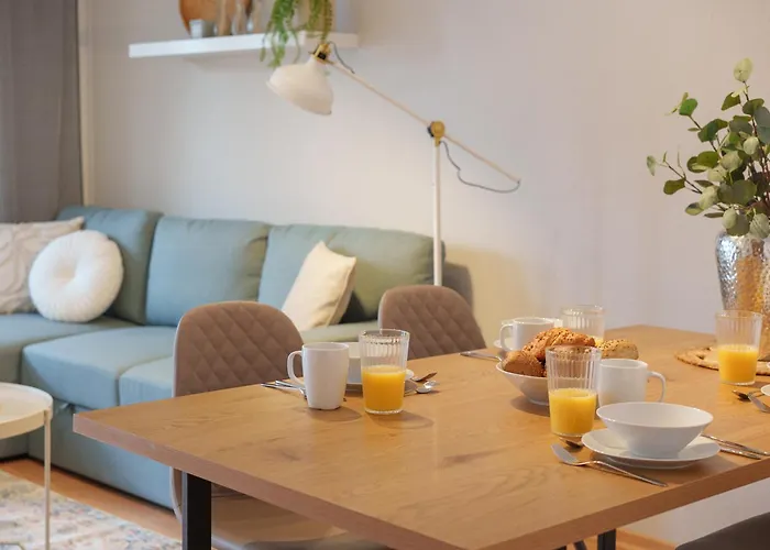 Daire Benville Bv12 - 54 Qm Mit Balkon - Parkplatz Inklusive - Wlan - Spuelmaschine - Bushaltestelle 50 M