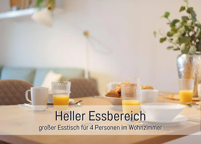 Benville Bv12 - 54 Qm Mit Balkon - Parkplatz Inklusive - Wlan - Spuelmaschine - Bushaltestelle 50 M * Пирна