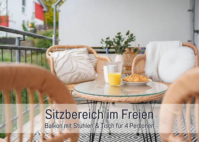 Daire Benville Bv12 - 54 Qm Mit Balkon - Parkplatz Inklusive - Wlan - Spuelmaschine - Bushaltestelle 50 M Pirna