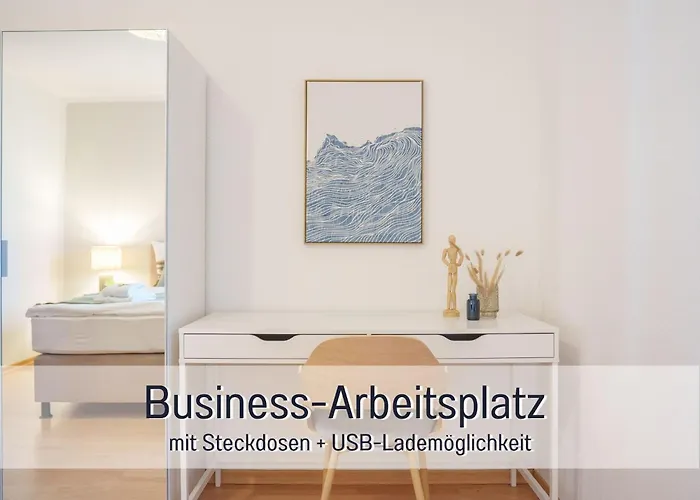 Benville Bv12 - 54 Qm Mit Balkon - Parkplatz Inklusive - Wlan - Spuelmaschine - Bushaltestelle 50 M Апартаменты *