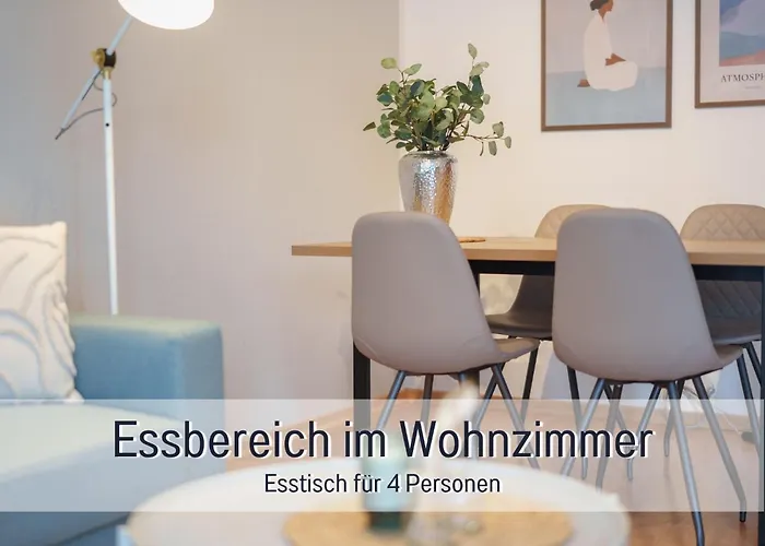 Benville Bv12 - 54 Qm Mit Balkon - Parkplatz Inklusive - Wlan - Spuelmaschine - Bushaltestelle 50 M Апартаменты