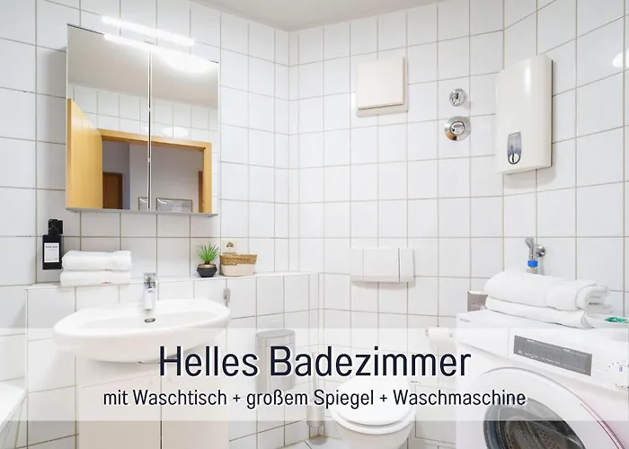 Benville Bv12 - 54 Qm Mit Balkon - Parkplatz Inklusive - Wlan - Spuelmaschine - Bushaltestelle 50 M Daire