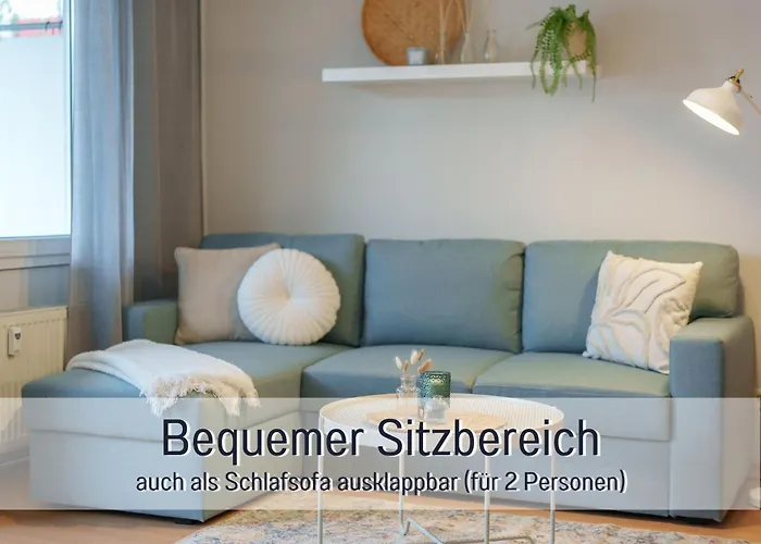 Benville Bv12 - 54 Qm Mit Balkon - Parkplatz Inklusive - Wlan - Spuelmaschine - Bushaltestelle 50 M Daire