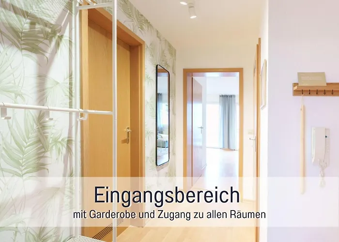 Benville Bv12 - 54 Qm Mit Balkon - Parkplatz Inklusive - Wlan - Spuelmaschine - Bushaltestelle 50 M Апартаменты *