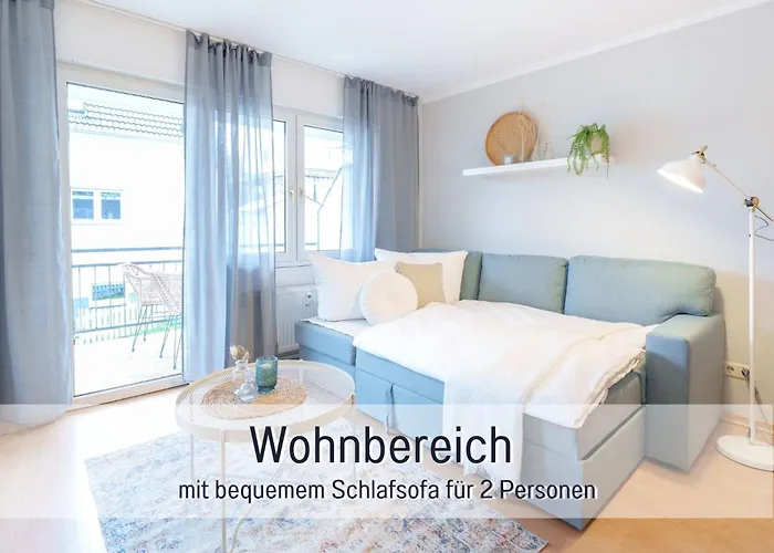 Benville Bv12 - 54 Qm Mit Balkon - Parkplatz Inklusive - Wlan - Spuelmaschine - Bushaltestelle 50 M *