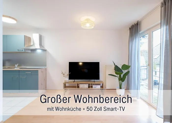 Benville Bv12 - 54 Qm Mit Balkon - Parkplatz Inklusive - Wlan - Spuelmaschine - Bushaltestelle 50 M Апартаменты *