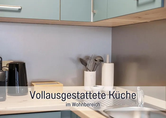 Апартаменты Benville Bv12 - 54 Qm Mit Balkon - Parkplatz Inklusive - Wlan - Spuelmaschine - Bushaltestelle 50 M *